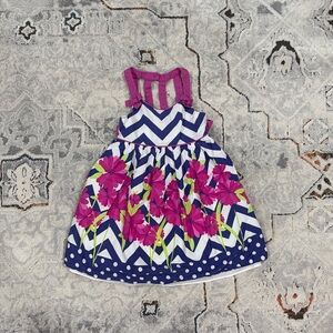 Bonnie Jean strappy floral sundress, 3T